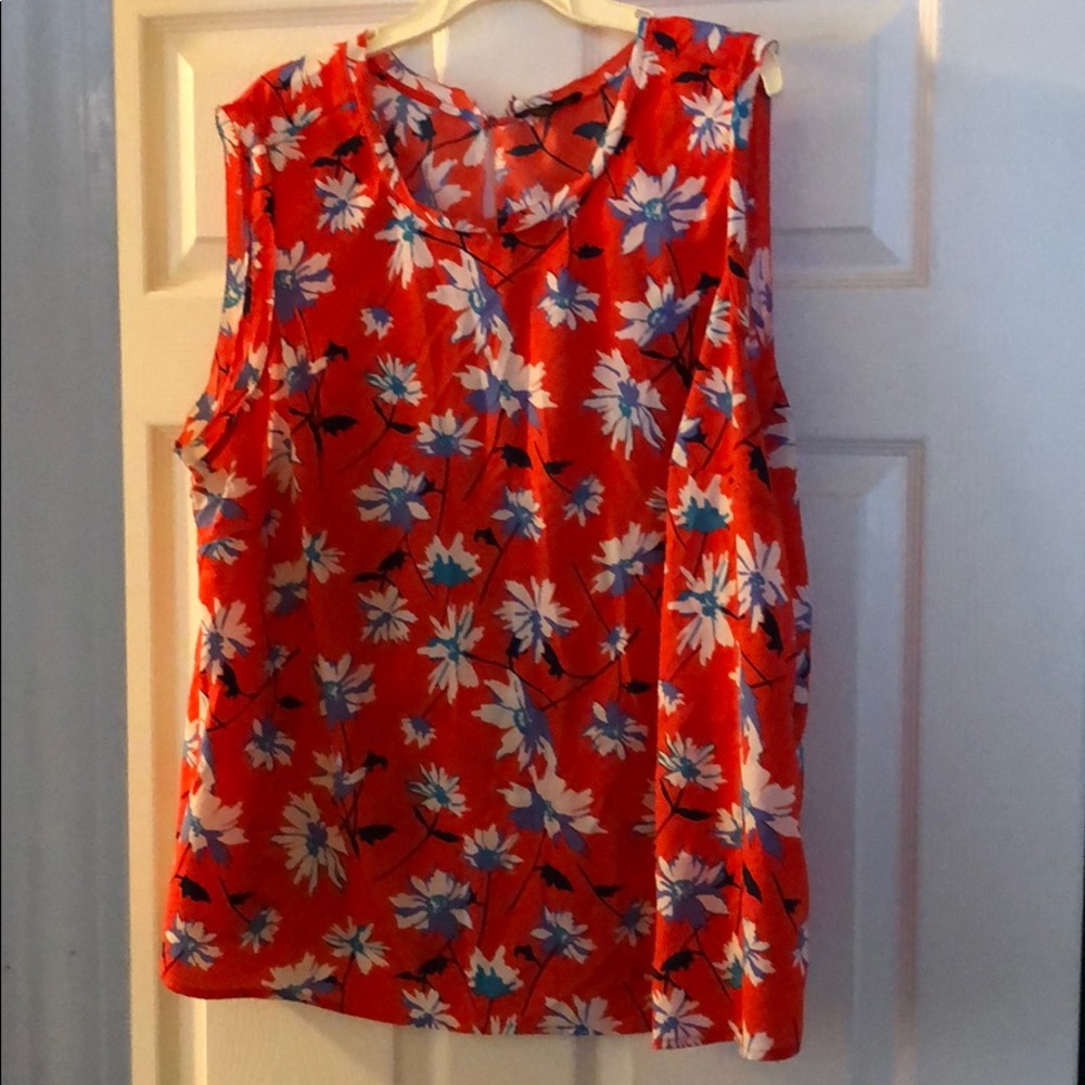Floral print tank